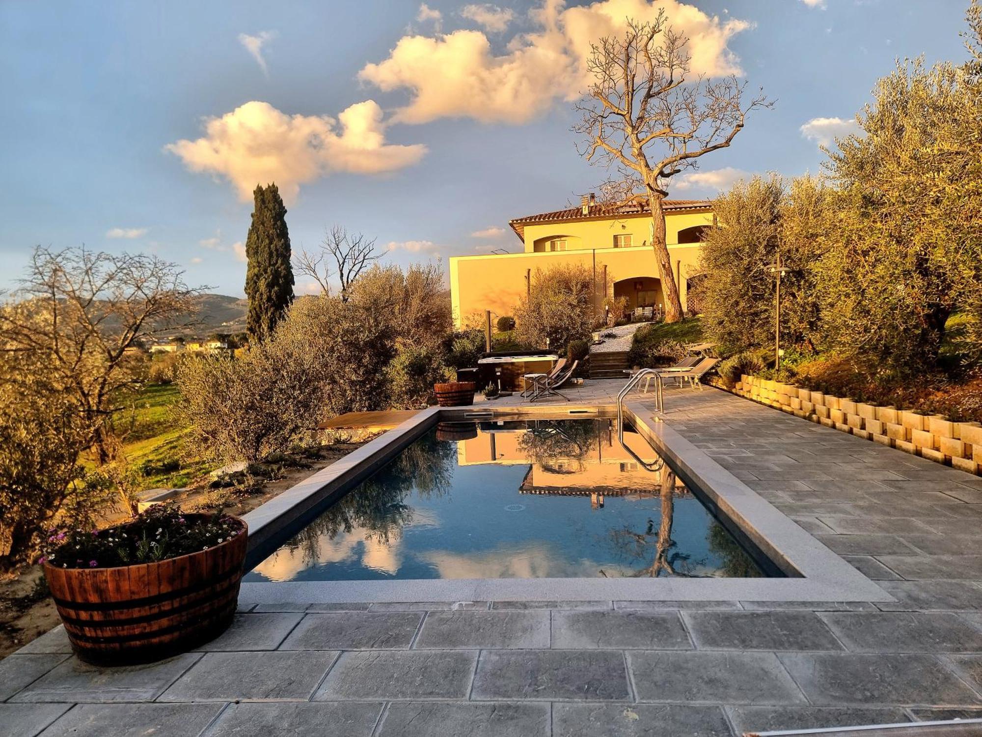 The Olive Grove In Tuscany Toiano Exterior photo